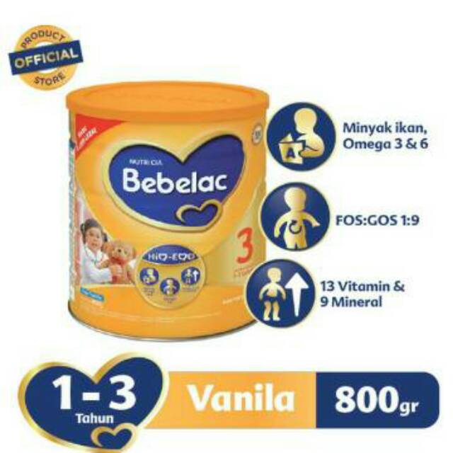 Jual Kemasan Baru Bebelac Bebenutri Plus Susu Pertumbuhan Vanilla