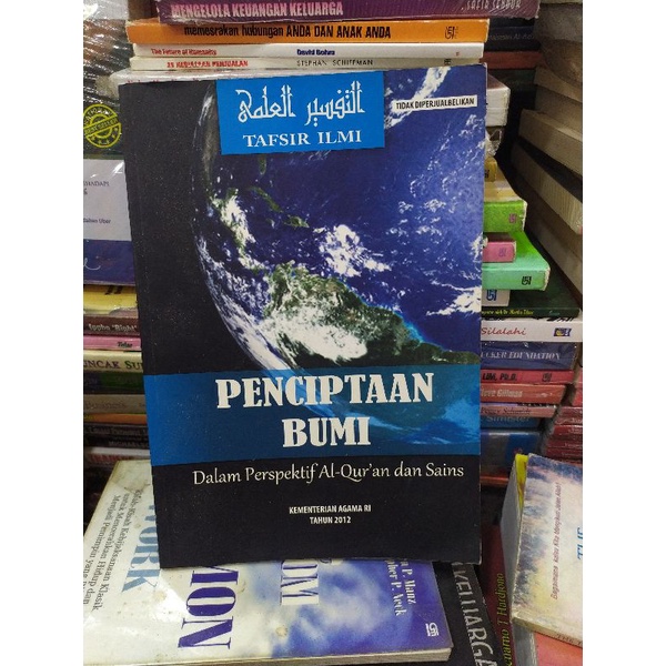 Jual Tafsir Ilmi Penciptaan Bumi Dalam Perspektif Al Quran Dan Sains