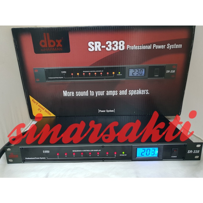 Jual Power Squencer Controller Dbx Sr Power Distributor