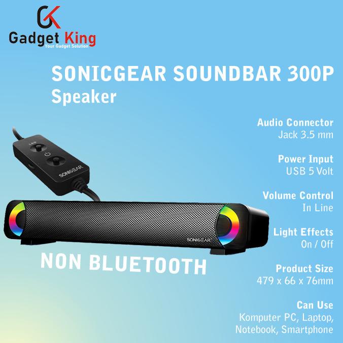 Jual Sonicgear P Speaker Music Soundbar Sonicbar Komputer Pc Laptop