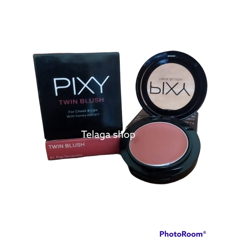 Jual Pixy Twin Blush For Cheek Lips Pop Terracotta G Shopee