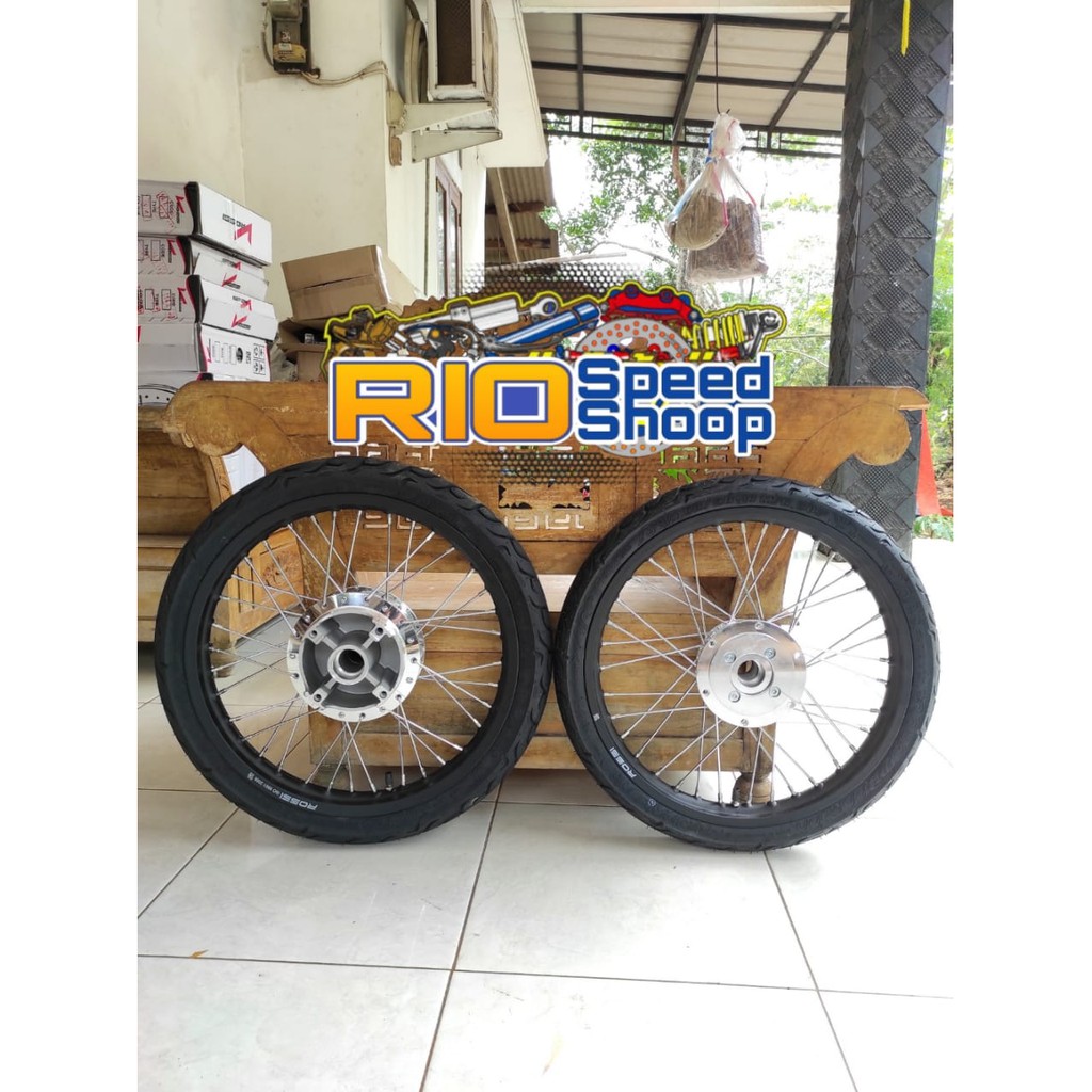 Jual Velg Jari Jari Cb R Old Full Set Plus Ban Shopee Indonesia