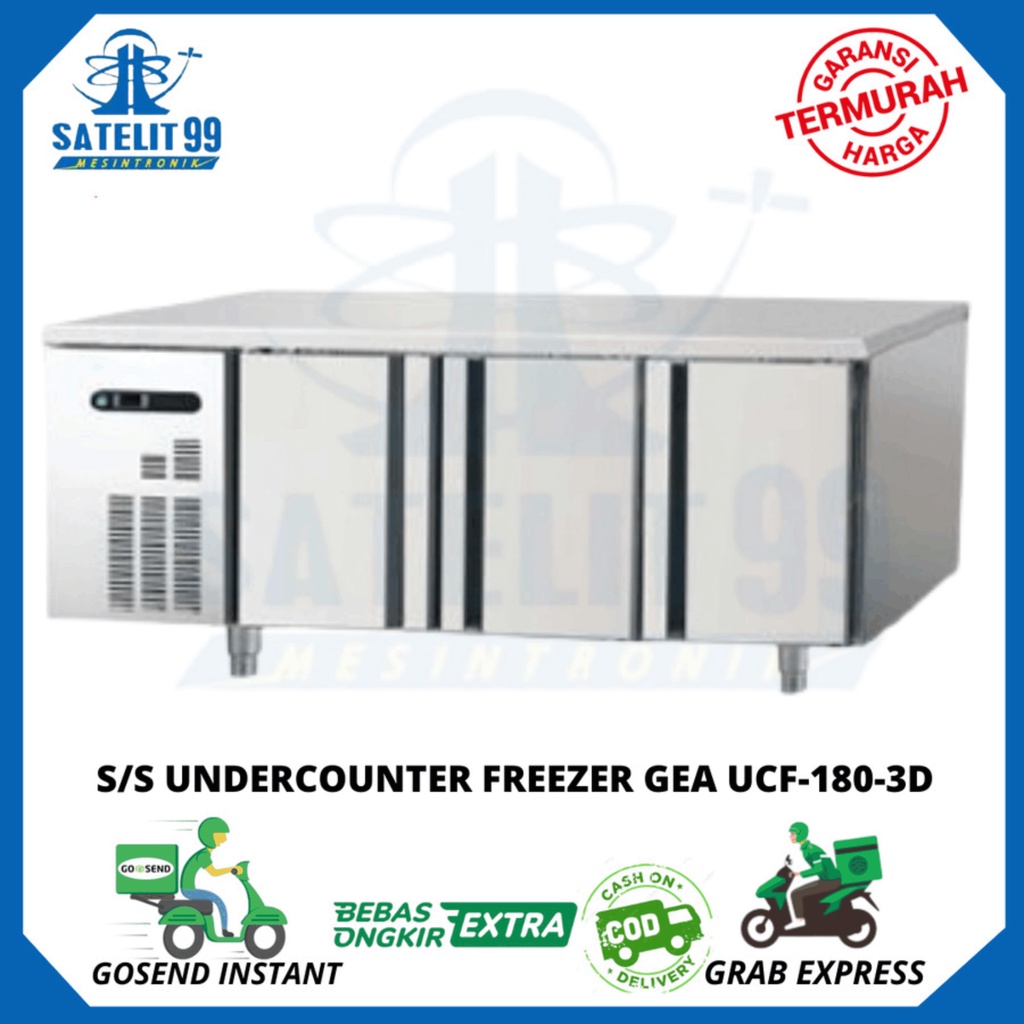 Jual Lemari Pembeku S S Undercounter Freezer Gea Ucf D Shopee