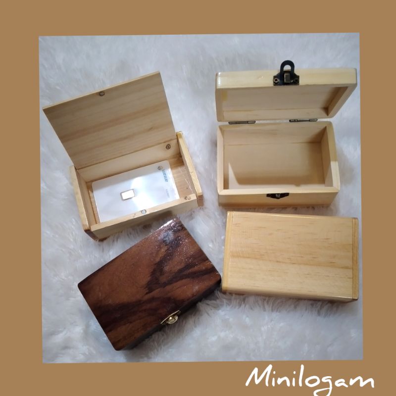 Jual Kotak Kayu Box Simpan Logam Mulia Lm Kado Hampers Souvenir