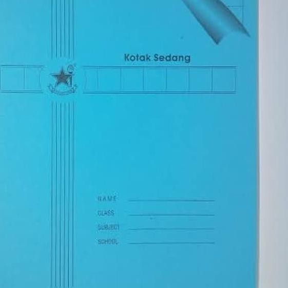 Jual Buku Tulis Kotak Sedang Mandarin Alphabet Bintang Obor Isi