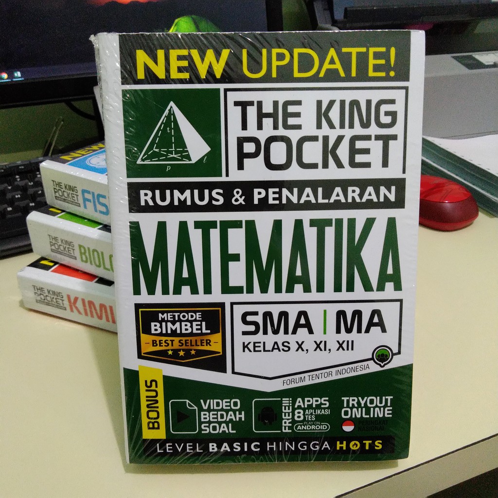 Jual Buku Soal Rumus Sma New Update The King Pocket Matematika Kimia