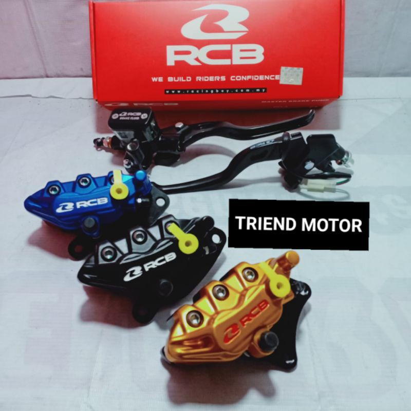 Jual Paketan Master Rem Kanan Kiri RCB Kaliper Depan RCB Aerox 155 Abs