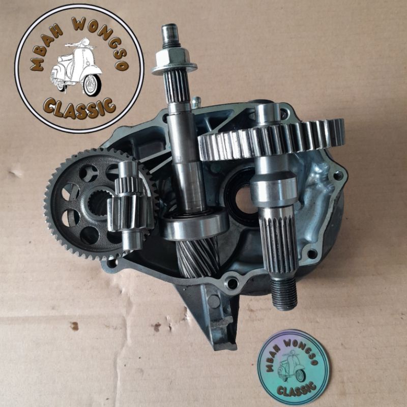 Jual CRANKCASE BLOK RASIO GEARBOC GIGI GARDAN TRASMISI GENIO BEAT