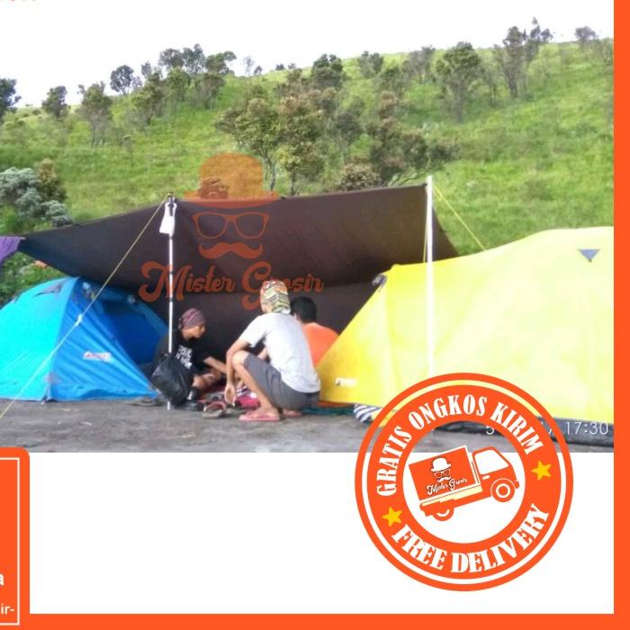 Jual Tiang Flysheet Alumunium Tarptent Awning Tenda Mobil Camping