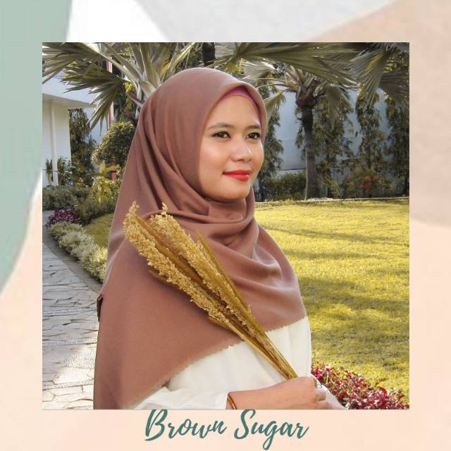 Jual Voal Sahara Laser Cut Brown Sugar Shopee Indonesia