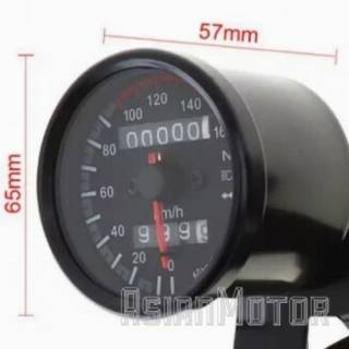 Jual Speedometer Kilometer Led Motor Universal Bulat Shopee Indonesia