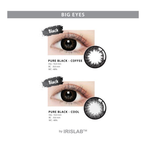 Jual Cod Murah Softlens Living Color Pure Cool Black Coffe