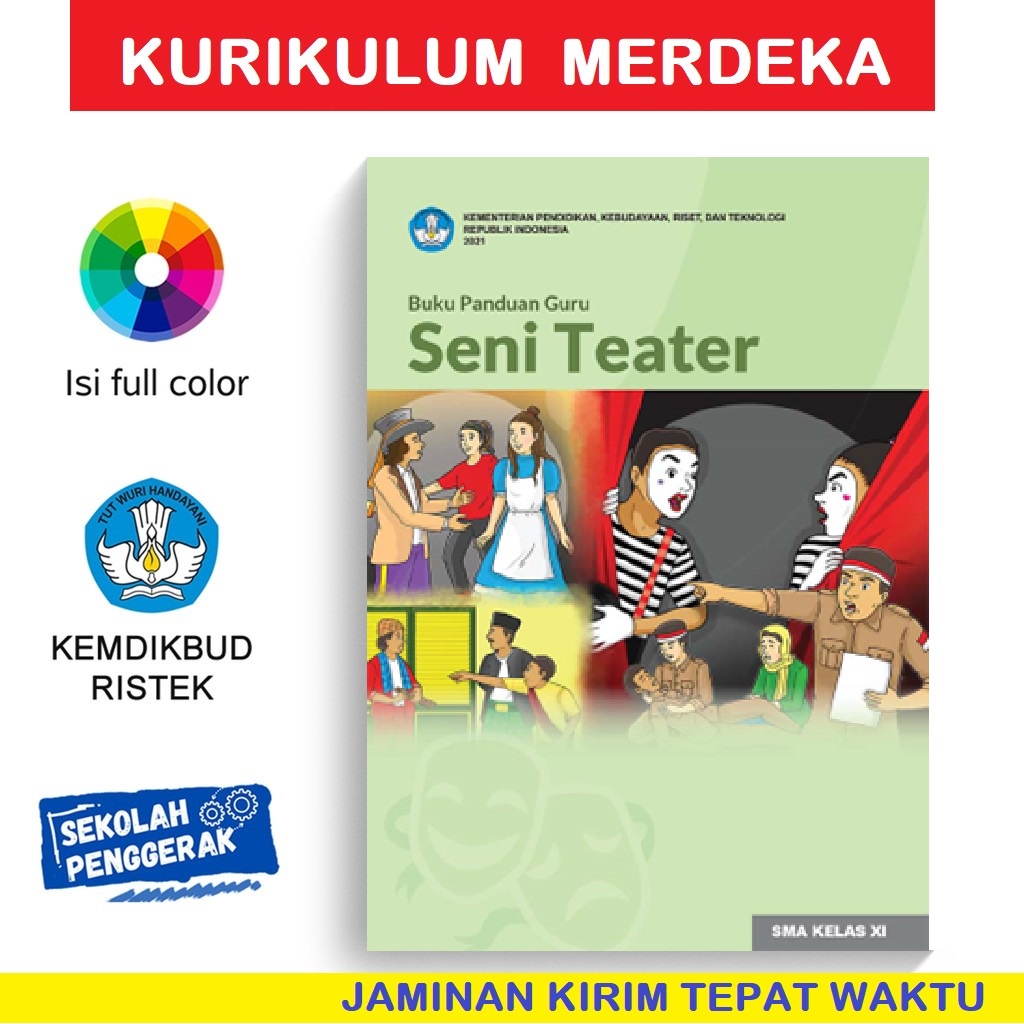 Jual Buku Panduan Guru Seni Rupa Seni Musik Seni Tari Seni Teater