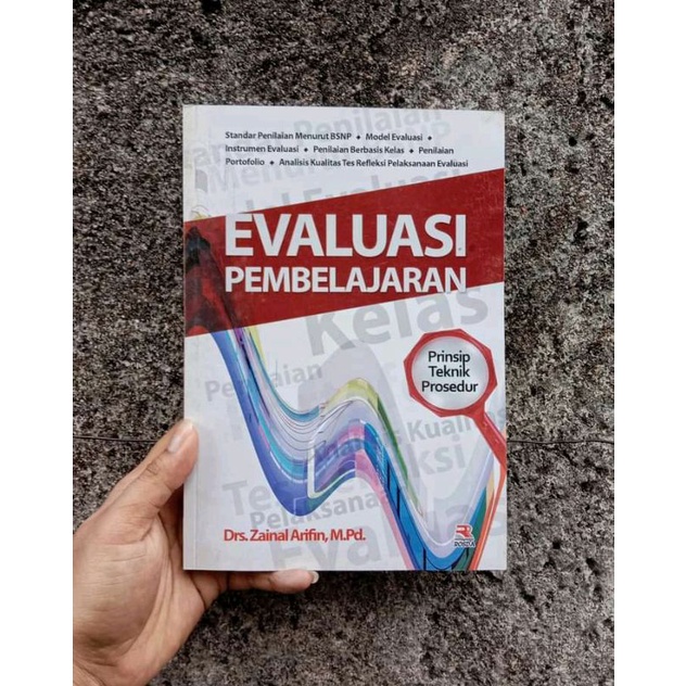 Jual Buku Evaluasi Pembelajaran Drs Zainal Arifin M Pd Shopee