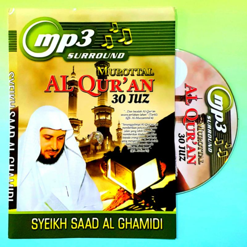 Jual TERLARIS KASET ORIGINAL MP3 MUROTTAL AL QURAN 30 JUZ KASET CD MP3