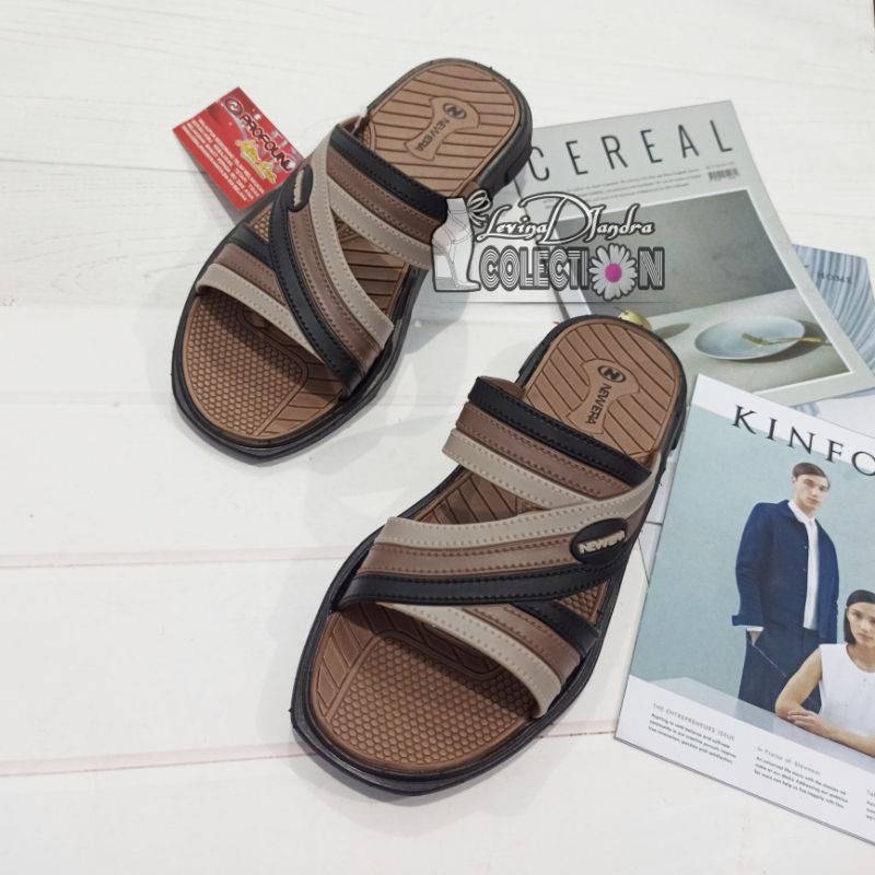 Jual Sandal Selop Karet Pria New Era Mb Shopee Indonesia