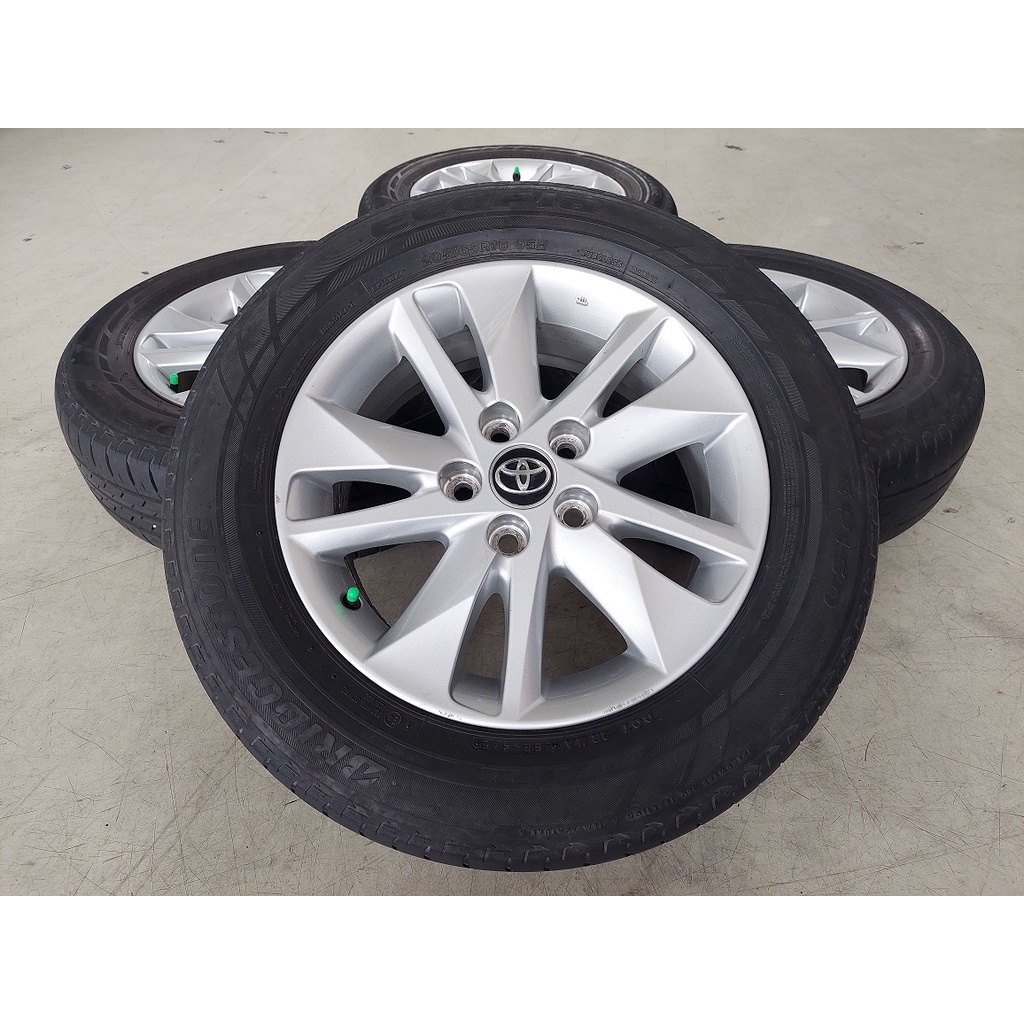 Jual Velg Mobil Second Oem Toyota Innova Reborn Ring Ban Bridgestone