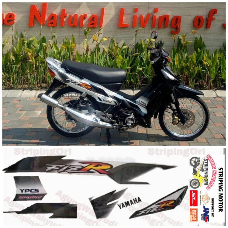 Jual Stiker Striping Lis Body Motor Yamaha Fiz R Sporty