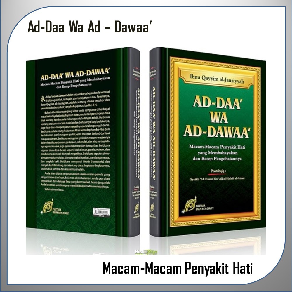 Jual Kitab Terjemahan Ad Daa Wad Dawaa Ibnu Qoyyim Pustaka Imam