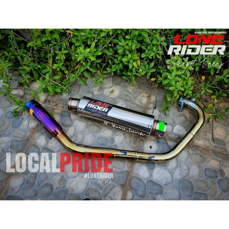 Jual Lone Rider Original Fu Fi Middle End Pipa Gold Satria F