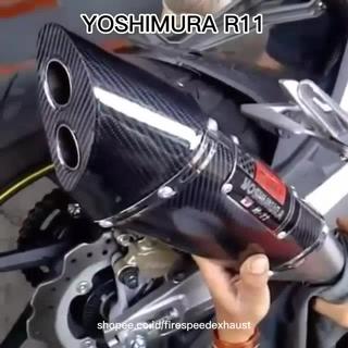 Jual Knalpot Racing Bass Adem Yoshimura R11 Vixion R15 Fu Sonic Cb Cbr