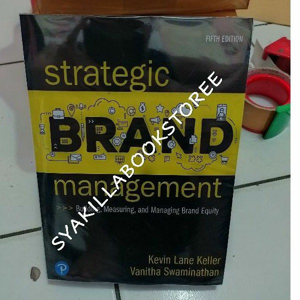 Jual Buku Strategic Brand Management 5th Fifth Edition By KEVIN LANE