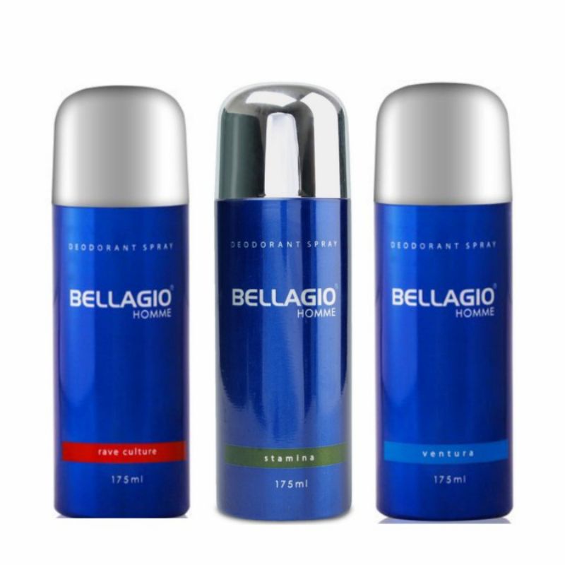 Jual Bellagio Deodorant Spray 175 Ml Shopee Indonesia