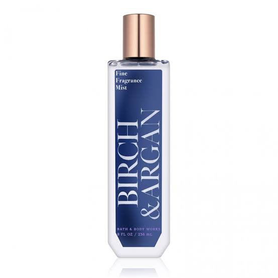 Jual BBW Fine Fragrance MIST BIRCH ARGAN Full Size 236mL Vanilla Rum