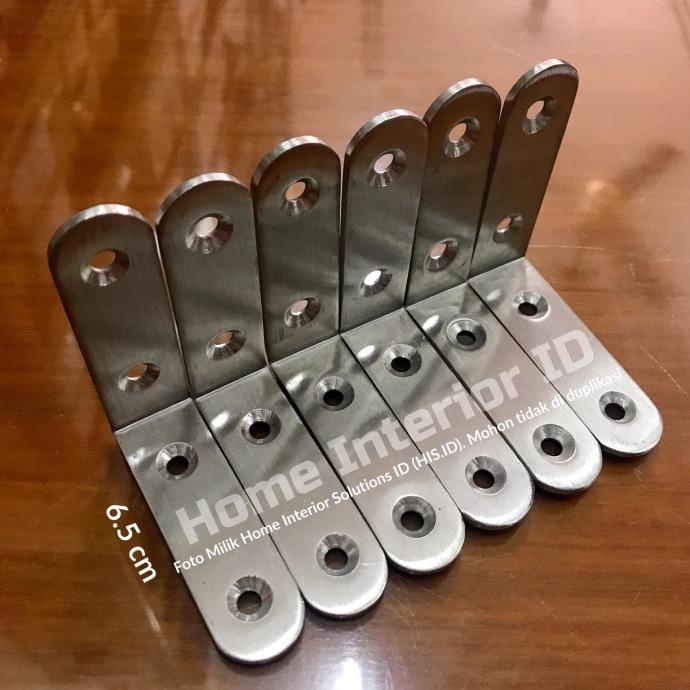 Jual Siku L Oval X Mm Stainless Steel Penyangga Rak