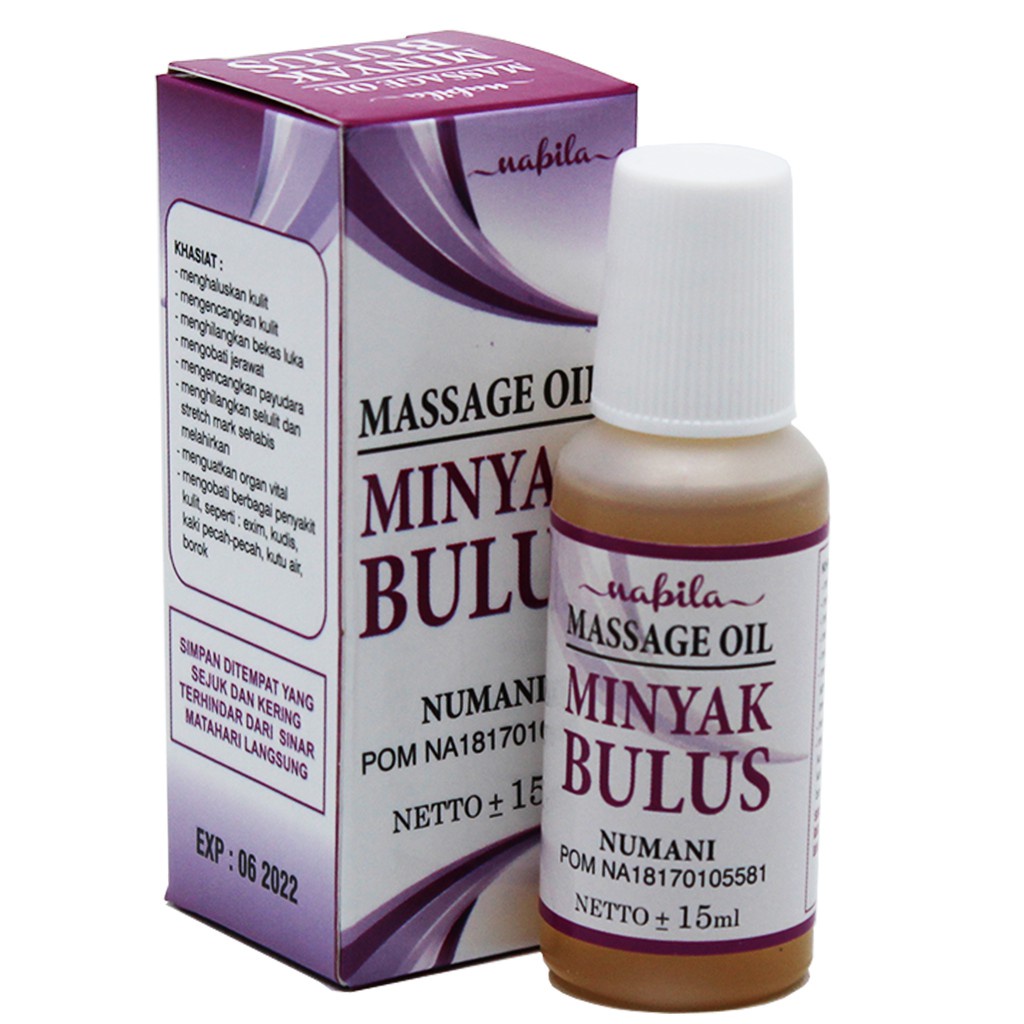 Jual Massage Oil Minyak Bulus Nabila Ml Mengencangkan Dan