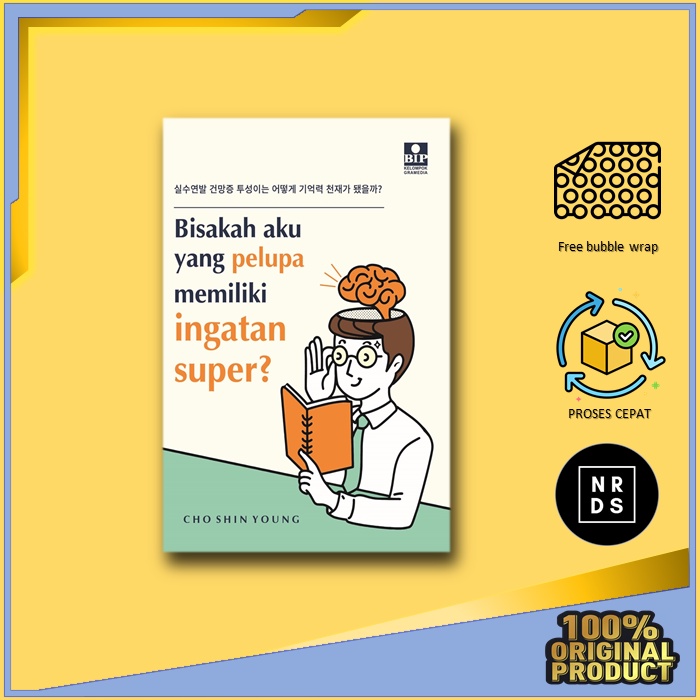 Jual Buku Bisakah Aku Yang Pelupa Memiliki Ingatan Super Cho Shin