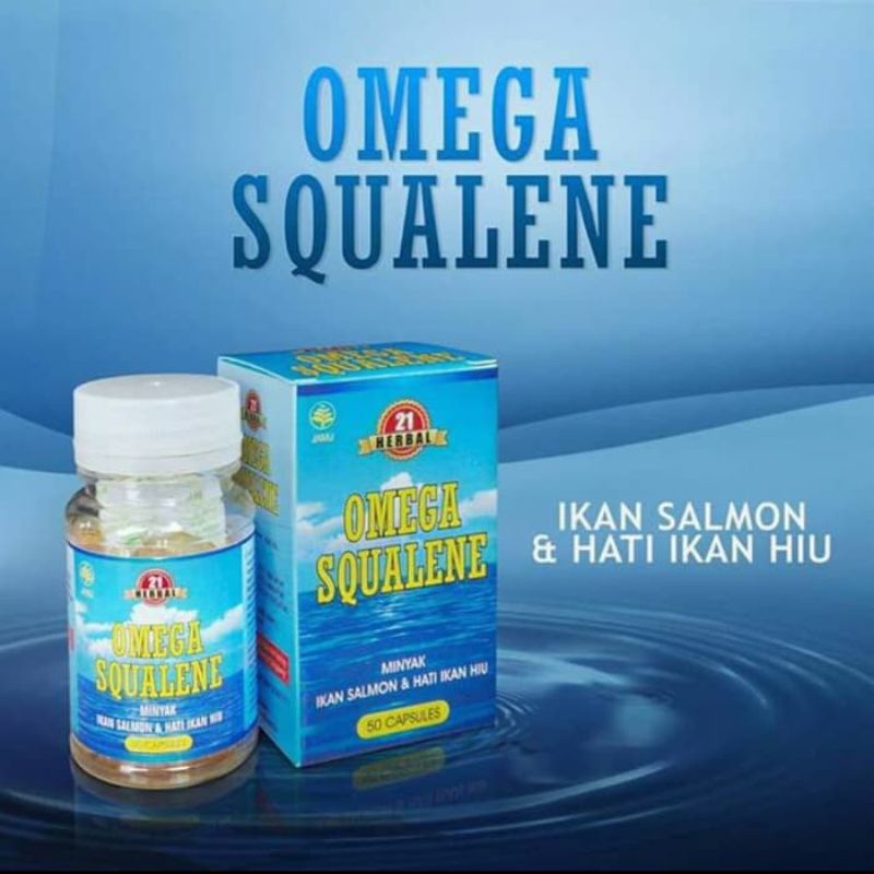 Jual Minyak Omega Squalene Minyak Salmon Dan Hati Ikan Hiu Original