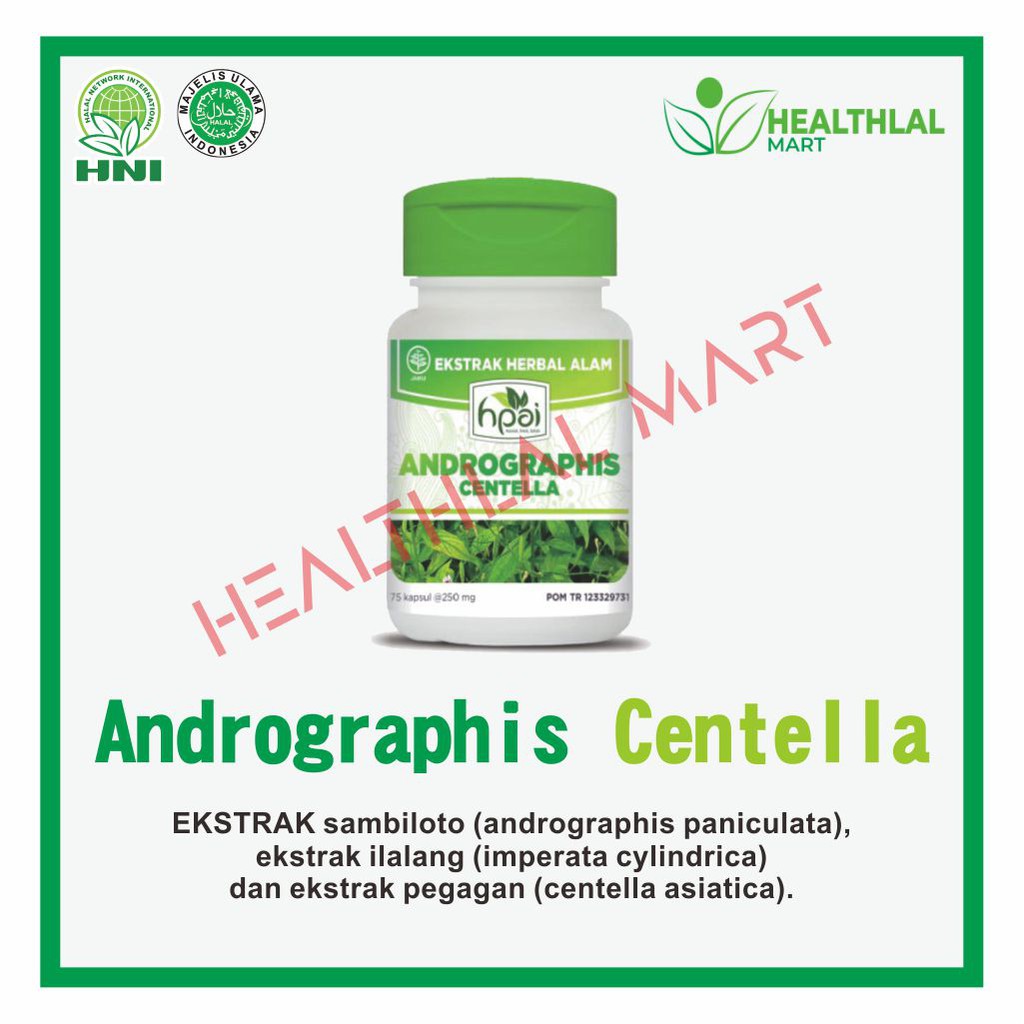 Jual Andrographis Centella Shopee Indonesia