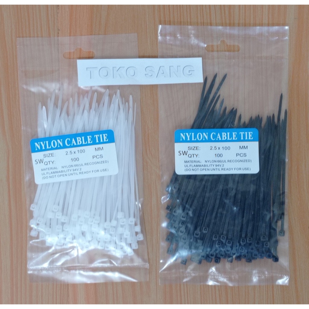 Jual Kabel Ties Cable Ties Kabel Serut Tali Ties Plastik