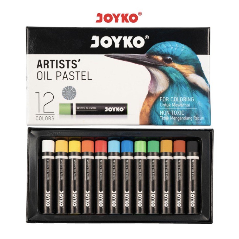 Jual Artists Oil Pastel Krayon Minyak Joyko Op Art Warna Colors