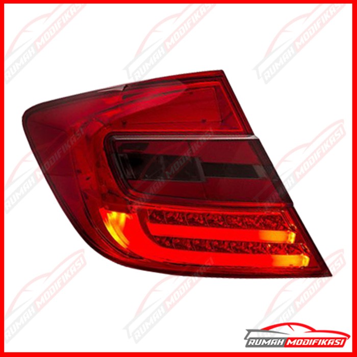 Jual Stop Lamp Honda Civic Light Bar Design Red Smoke