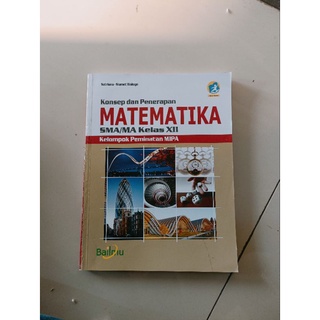 Jual Buku Konsep Penerapan Matematika Sma Kelas Kelompok Peminatan