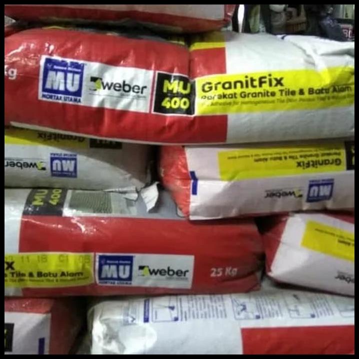 Jual Mu 400 Granitfix 25Kg Sak Semen Pasang Granit Shopee Indonesia