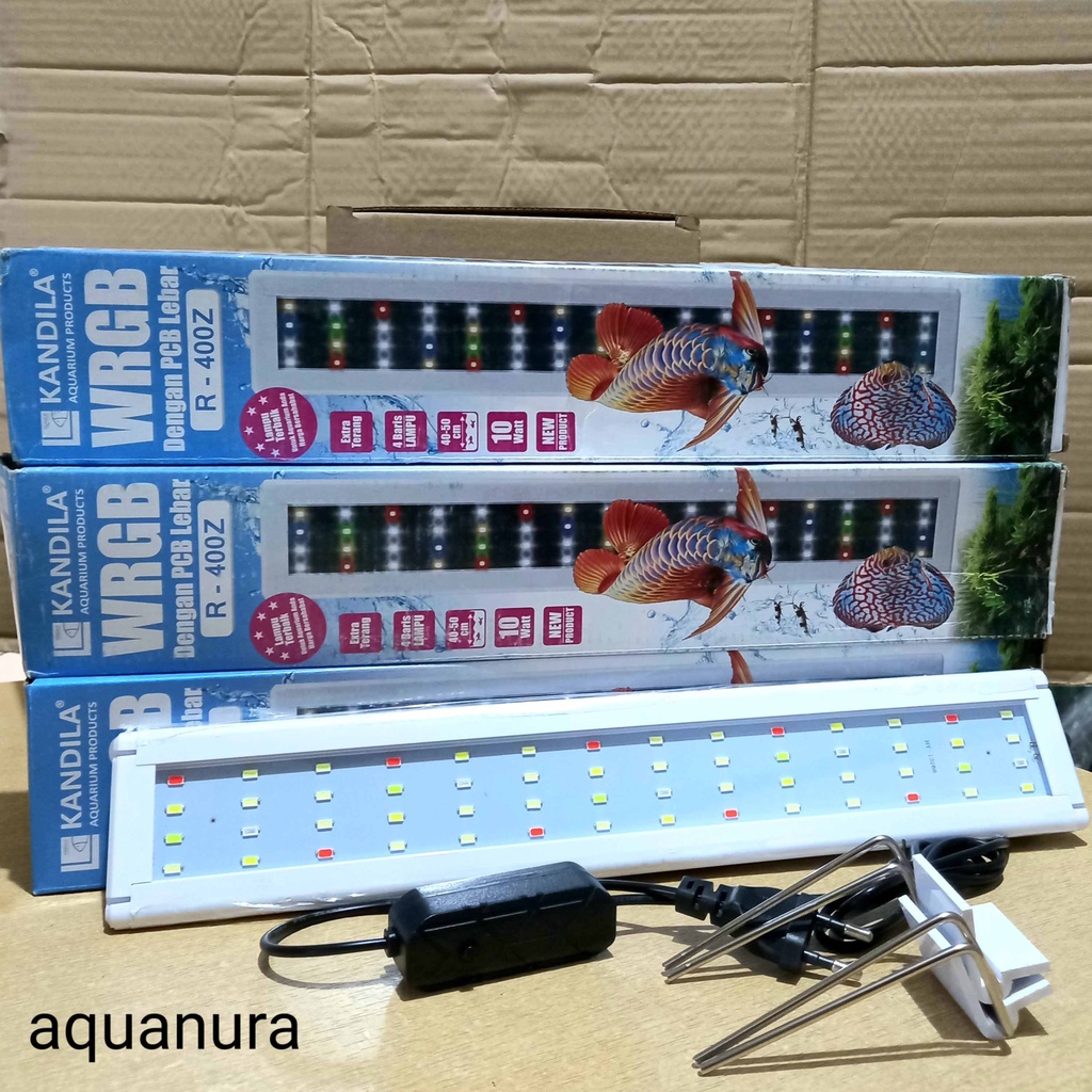 Jual Lampu Aquarium Kandila R 400 Z R 400 Z WRGB Led Aquascape Aquarium