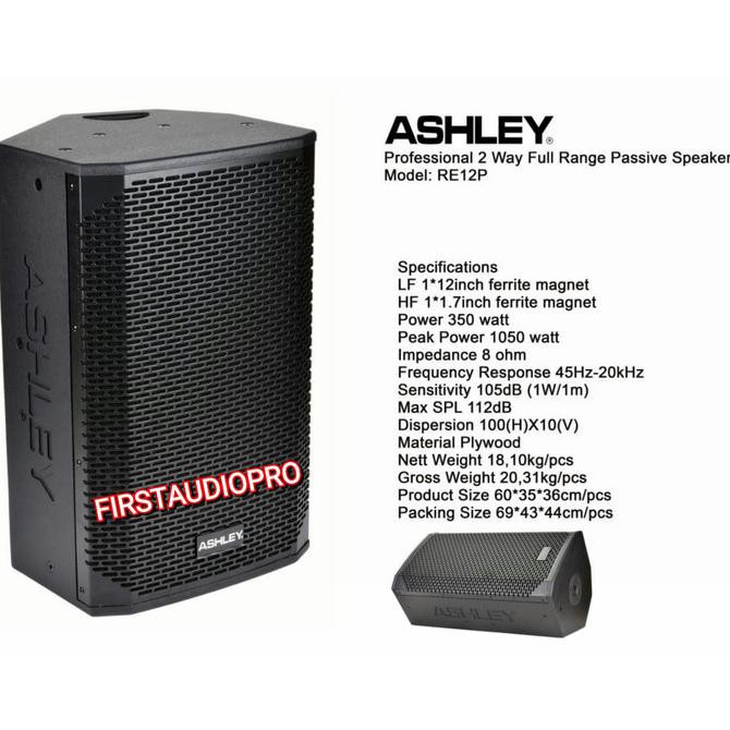 Jual Speaker Pasif Ashley Re P Original Passive Ashley Re P