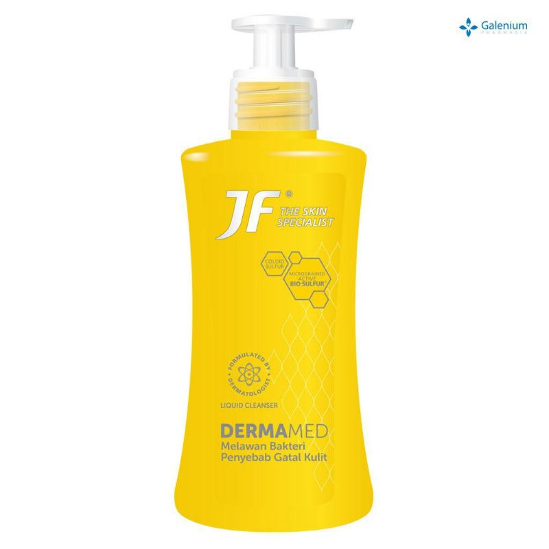 Jual Jf Dermamed Cleanser Liquid Botol Ml Sabun Sulfur Cair