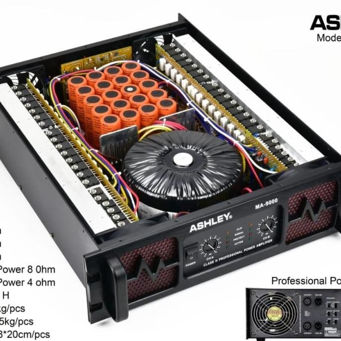 Jual Power Ashley Ma Original Ma Class H Channel Amplifier