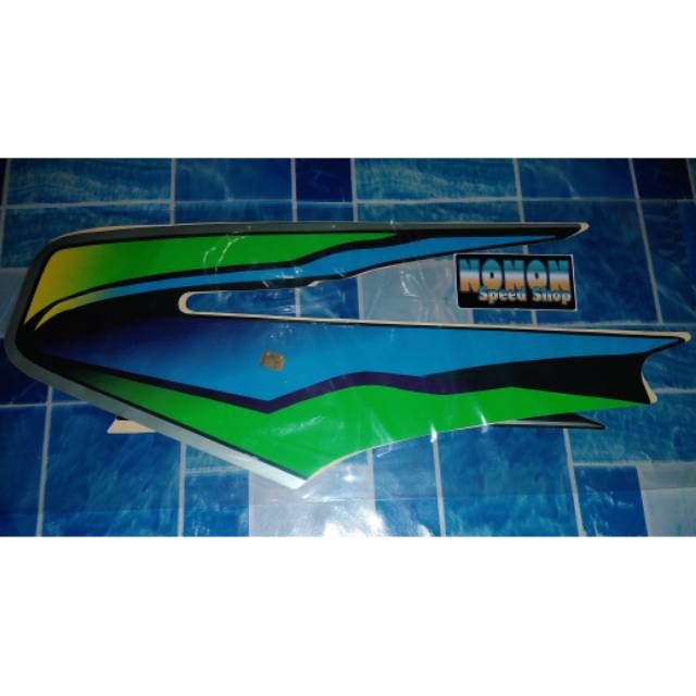 Jual List Tangki Striping Stiker Sticker Yamaha Rx King Hijau Tahun