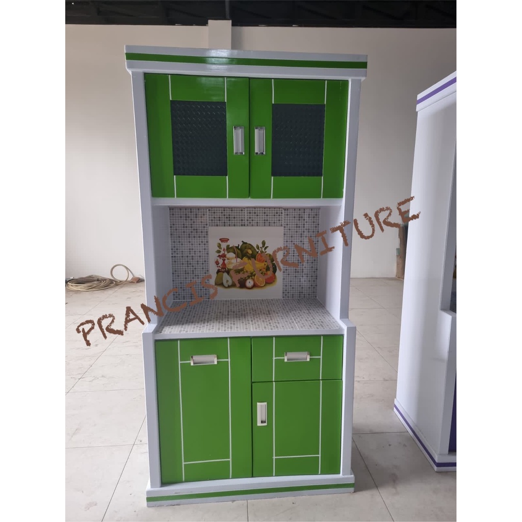 Jual LEMARI DAPUR MINIMALIS MURAH LEMARI DAPUR MINIMALIS 2 PINTU LEMARI