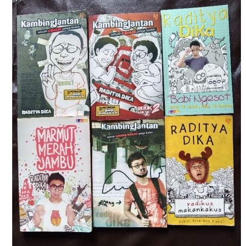 Jual Sebuah Komik Oleh Raditya Dika KAMBINGJANTAN Marmut Merah Jambu