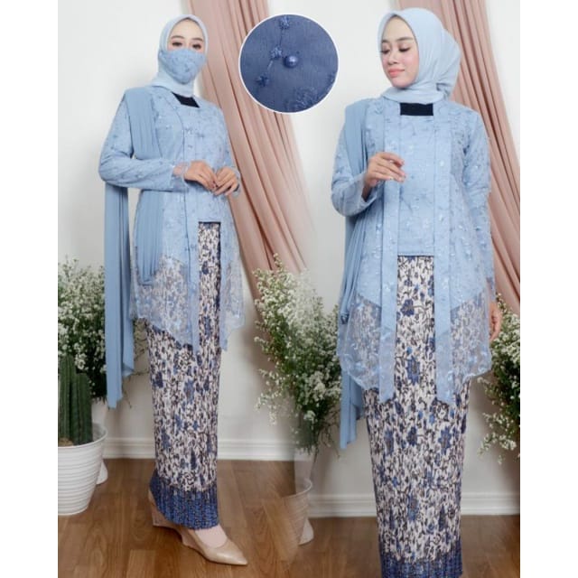 Jual Set Kebaya Melayu Kebaya Kutu Baru Kebaya Salendang Kebaya