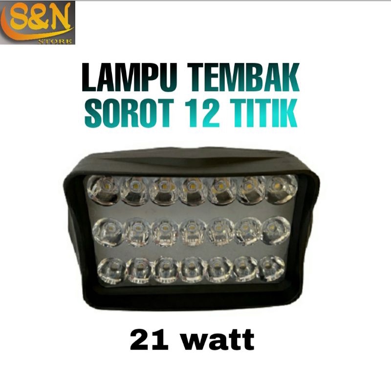 Jual Lampu Led Bar Tembak Sorot Laser Gun Cree Motor Mobil Titik