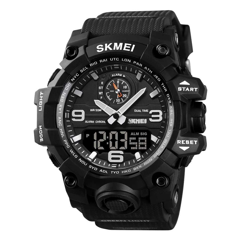 Jual SKMEI Jam Tangan Analog Digital Pria 1586 Shopee Indonesia