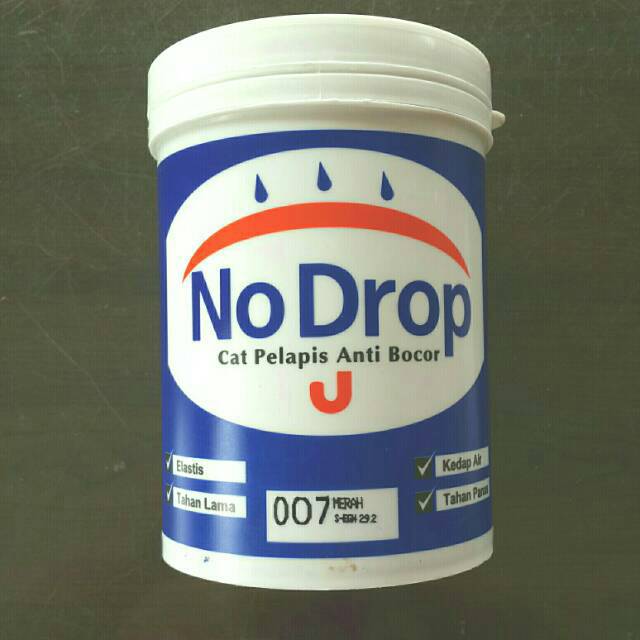 Jual No Drop Cat Waterproof Dekoratif 1kg Cat Pelapis Anti Bocor