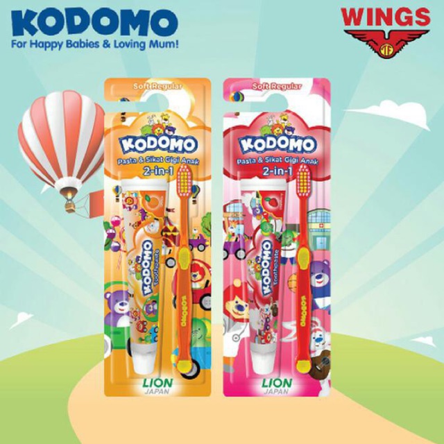 Jual Formula Kodomo In Sikat Gigi Dan Odol Kodomo In Pasta